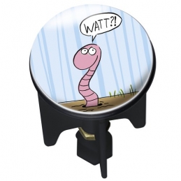 Bouchon clapet de lavabo - Pluggy - Watt - 4 cm - WENKO