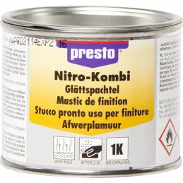 Mastic de finition nitro-cellulosique - 250 Grs - PRESTO