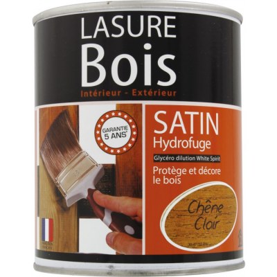 Lasure pour bois - 0.75 L - Chêne clair