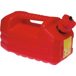 Jerrican rouge 5 L avec bouchon verseur - EDA