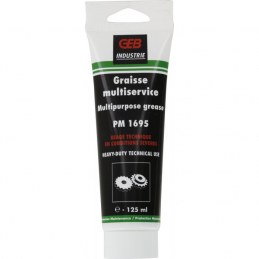 Graisse Multiservice à usage courant - Tube de 125 ml - GEB