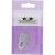 Attache cadre acier - 40 x 24 mm - Lot de 2 - STRAUSS