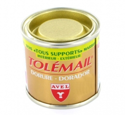 Peinture de décoration - Tolemail Dorure - Vieil Or - 50 ml - AVEL