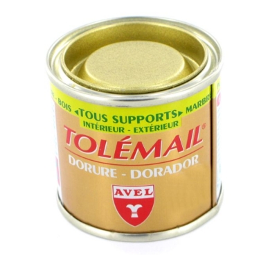 Peinture de décoration - Tolemail Dorure - Vieil Or - 50 ml - AVEL