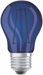 Ampoule LED à filament - Sphérique - E27 - 1.6 W - Bleu - OSRAM