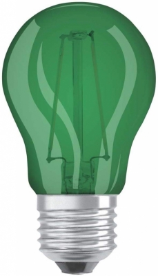 Ampoule LED à filament - Sphérique - E27 - 1.6 W - Vert - OSRAM