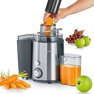 Centrifugueuse avec récipient à fruits - 500 ml - 400 Watts - SEVERIN