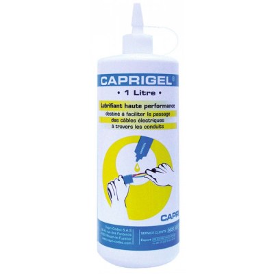 Lubrifiant pour tirage de câble électrique - 1 L - CAPRIGEL