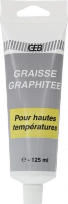 Graisse graphitée pour haute température - Tube de 125 ml - GEB