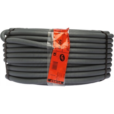 Gaine ICTA avec tire-fil - 50 M - Diamètre 16 mm - Gris