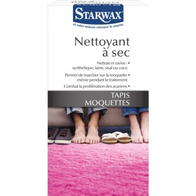 Nettoyant à sec tapis et moquettes - 500 Grs - Starwax