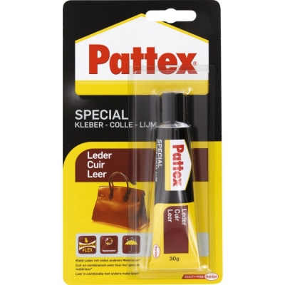 Colle spécial Cuir - 30 Grs - PATTEX