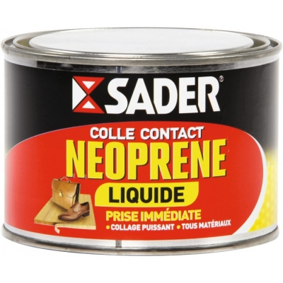 Colle contact liquide - Néoprène - 250 ml - SADER