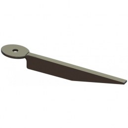 Fiche droite 110 mm en acier zingué - Lot de 10 - MERMIER