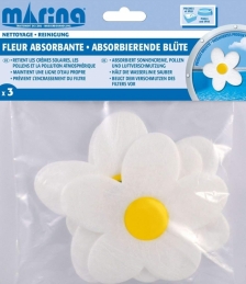 Fleur absorbante de substances polluantes - Lot de 3 - BLUE TECH