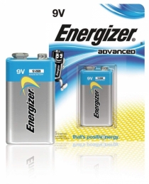 Pile Advanced -9 Volts - 6LR61 - ENERGIZER