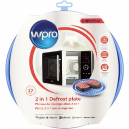 Plateau de décongélation pour micro-ondes - 2 en 1 - 27 cm - WPRO