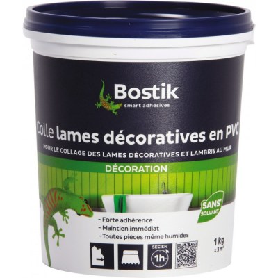 Colle lame décorative PVC 1 Kg - BOSTIK