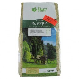 Gazon rustique - 3 Kg - 100 m² - LES DOIGTS VERTS