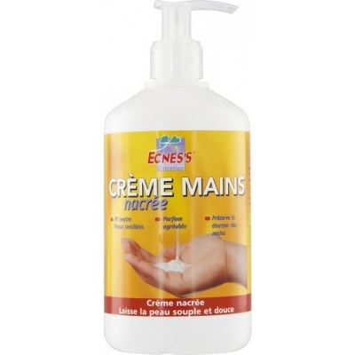 Savon crême mains - Nacré - 500 ml - ECNES'S