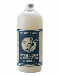 Lessive liquide aux copeaux de Savon de Marseille 1L - MARIUS FABRE