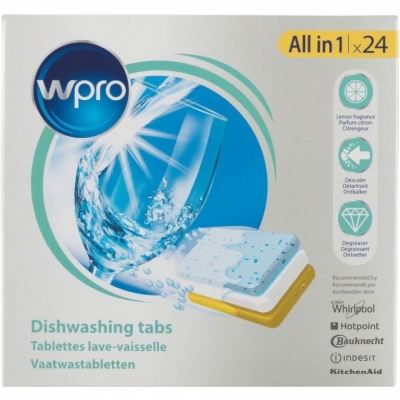 Nettoyage de lave-vaisellle - 24 tablettes - WPRO