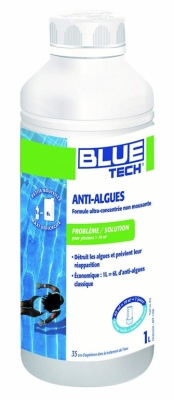 Anti-algues - Formule ultra-concentrée - 1 L - BLUE TECH