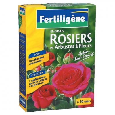 Engrais pour rosiers et arbustes à fleur - 1.5 Kg - FERTILIGENE