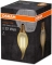 Ampoule LED à filament - Vintage Édition 1906 - E14 - 2.5 W - Flamme Coup de vent - OSRAM