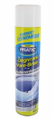 Dégivrant pour pare-brise - 600 ml - AUTO PRATIC