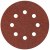 Disque corindon auto-agrippant 125 mm 8T - Grain 40 - Lot de 5 - SCID