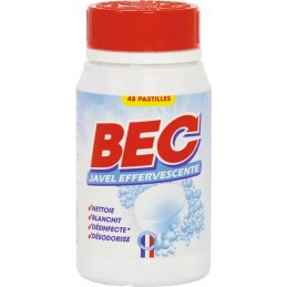 Pastilles eau de javel effervescente - 48 pastilles - BEC