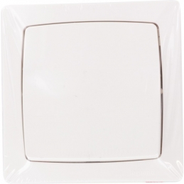 Poussoir Appareillage Saillie - Blanc - 6 A - LEGRAND