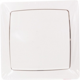 Poussoir Appareillage Saillie - Blanc - 6 A - LEGRAND