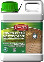 Nettoyant dégraissant spécial composites - Compo Clean - 1 L - OWATROL