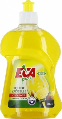 Liquide vaiselle main - Citron - 500 ml - ECA PROS