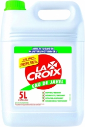 Eau de javel 3.6% de chlore actif - 5 L - LACROIX