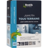 Joint fin en poudre de 1 à 6 mm - Gris - 1 Kg - BOSTIK