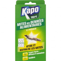  Mites alimentaire Kapo Vert - Piège - 2 pièges - KAPO