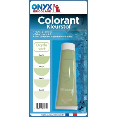 Colorant universel "Colortech" - Oxyde Vert - 60 ml - ONYX