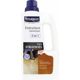 Entretien Parquet Vitrifié et Stratifié 1l - STARWAX