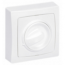 Interrupteur temporisé lumineux - Appareillage Saillie - Blanc - 10 A - LEGRAND