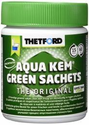 Entretien des WC - Aqua Kem Green Sachets - 15 sachets - THETFORD
