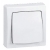 Poussoir Appareillage Saillie - Blanc - 6 A - LEGRAND