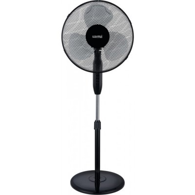 Ventilateur sur pied - Oscillant - 3 vitesses - Noir - VARMA