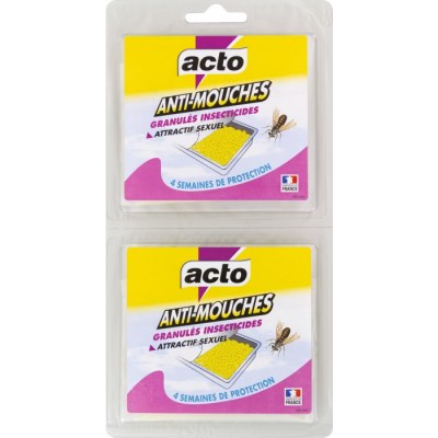 Anti-mouches granulés 2 x 20 g - ACTO