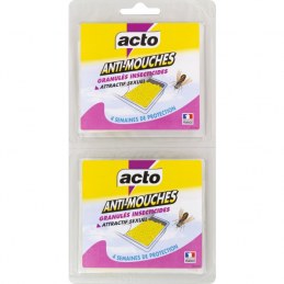 Anti-mouches granulés 2 x 20 g - ACTO