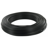 Câble d'installation H07V-U 2.5 mm² - 100 M - Noir - ELECTRALINE
