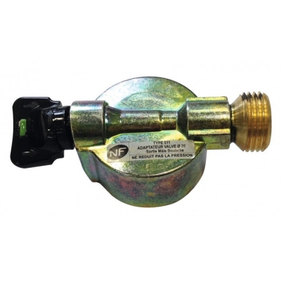 Adaptateur valve - 20 mm - EUROGAZ