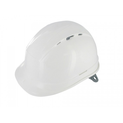 Casque de chantier avec coiffe - Blanc - OUTIBAT